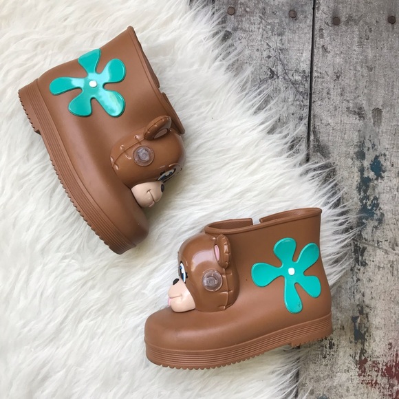 Mini Melissa Other - Mini Melissa bear boots sz 9 toddler